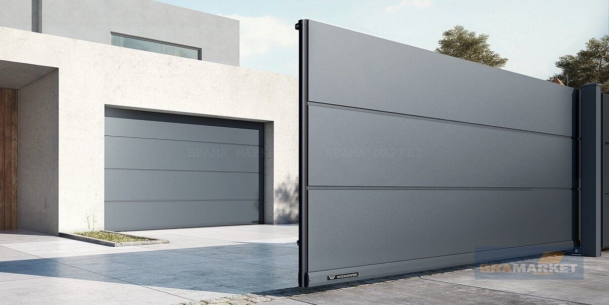 современные заборы для частного дома, фото